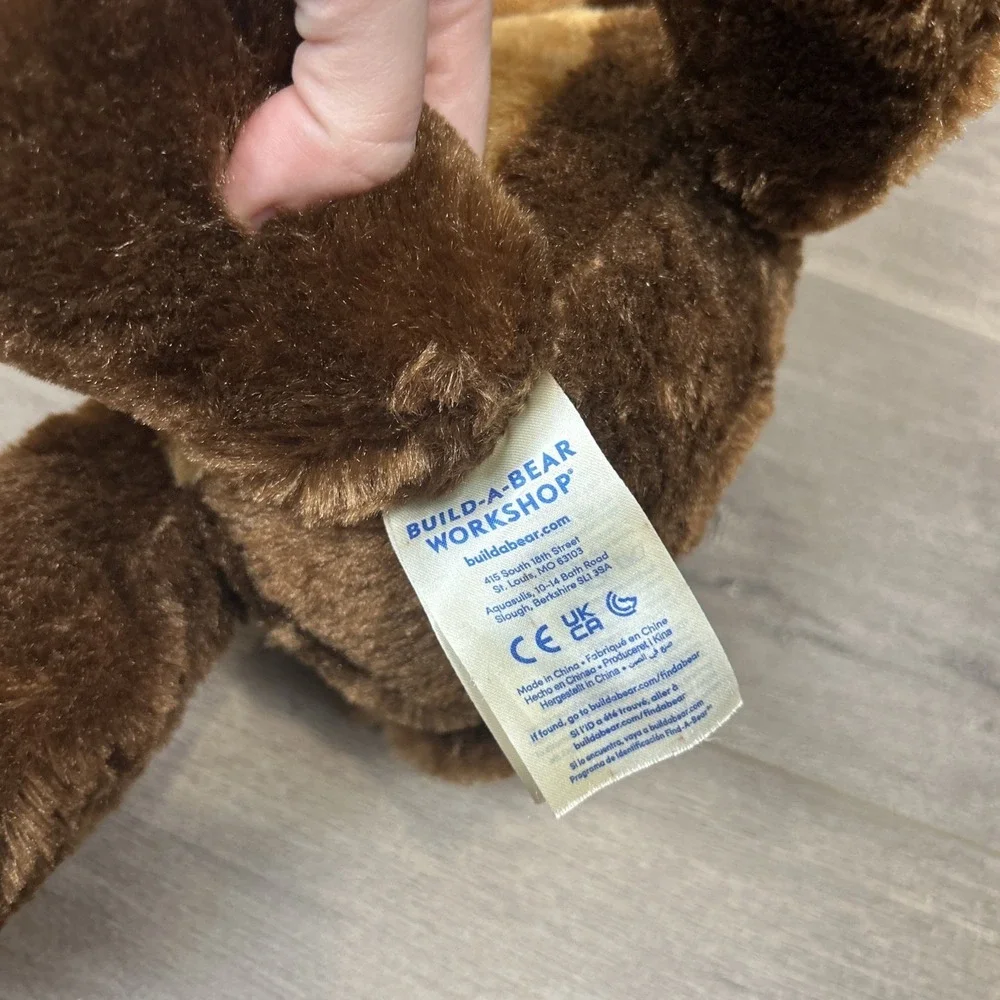 Build-A-Bear Sammy the Squirrel Plush Great Wolf‎ Lodge Brown Stuffed Animal 16